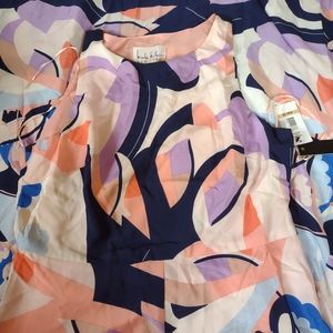 Nicole Miller long flowery dress